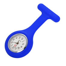 Load image into Gallery viewer, Hot Sell Pocket Watches Silicone Nurse Watch Brooch Tunic Fob Watch With Free Battery Doctor Medical reloj de bolsillo QG