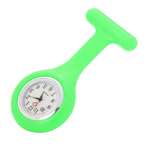 Load image into Gallery viewer, Hot Sell Pocket Watches Silicone Nurse Watch Brooch Tunic Fob Watch With Free Battery Doctor Medical reloj de bolsillo QG