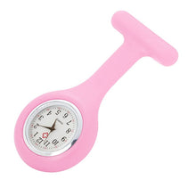 Load image into Gallery viewer, Hot Sell Pocket Watches Silicone Nurse Watch Brooch Tunic Fob Watch With Free Battery Doctor Medical reloj de bolsillo QG