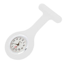 Load image into Gallery viewer, Hot Sell Pocket Watches Silicone Nurse Watch Brooch Tunic Fob Watch With Free Battery Doctor Medical reloj de bolsillo QG